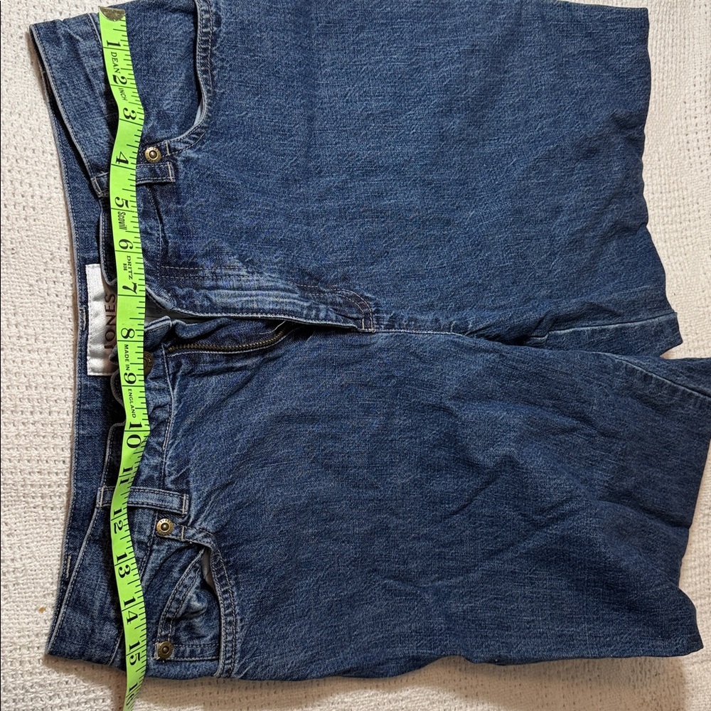 Jones Sport Blue Denim Jeans women's size 6 - Picture 6 of 8
